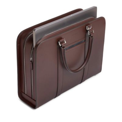 Palissy Double Leather Briefcase