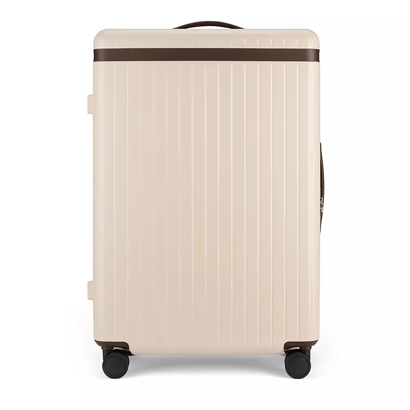 Carl Friedrik The Large Check In Zip Spinner Suitcase