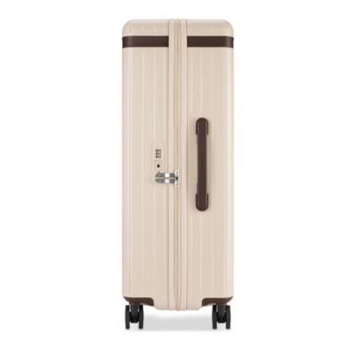 The Large Check In Zip Spinner Suitcase