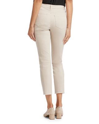 Sheri Frayed High Rise Ankle Skinny Jeans
