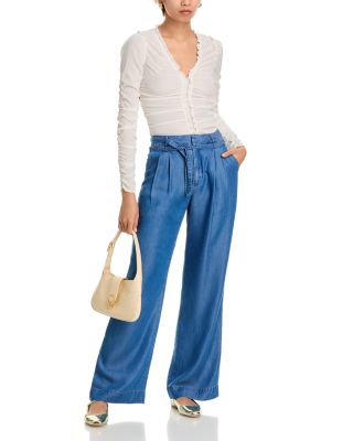 Felicity Pleated Tie Pants