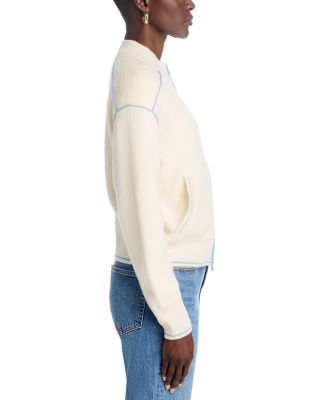 Cashmere Zippered Sweater