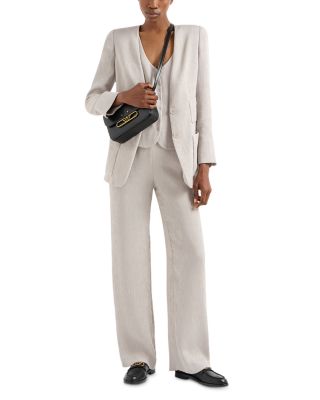 Fluid Cannette Ribbed Blazer