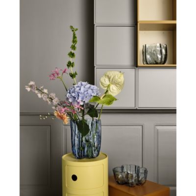 Circular Crackle Vase, Small 