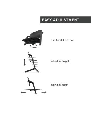 LEMO 3-in-1 High Chair + Training Tower 