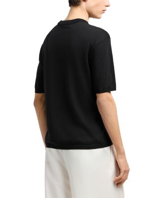 Plain Knit Crewneck Sweater 