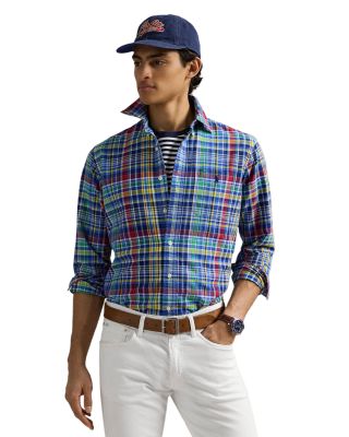 Polo Ralph Lauren - Classic Fit Plaid Oxford Shirt