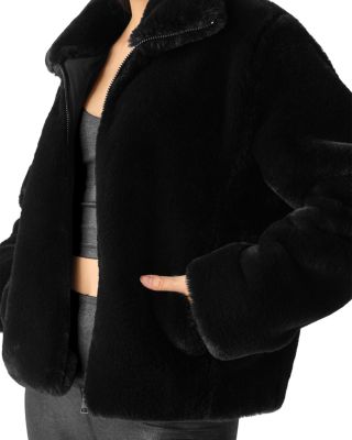 On The List Faux Fur Jacket