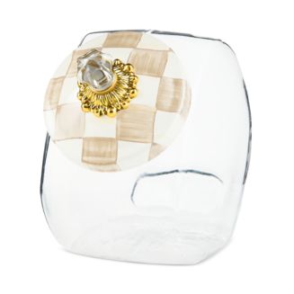 MacKenzie-Childs Cookie Jar with Mocha Check Lid | Bloomingdale's Mackenzie-Childs