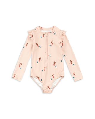 Girls' Printed Long Sleeved Swimsuit - Baby