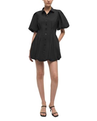 Cleo Balloon Pintuck Mini Dress  