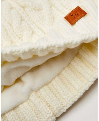 Unisex Cable Knit Pom Pom Hat - Baby, Little Kid, Big Kid