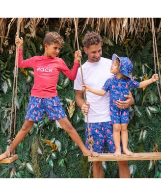Boys' Sailboat Rock Swim Short - Little Kid, Big Kid