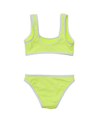 Girls' Citron Zest Crop Bikini - Little Kid, Big Kid