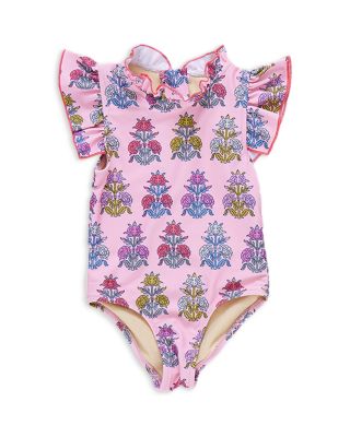 Pink Chicken - Girls' Jennifer One Piece Swimsuit - Little Kid
