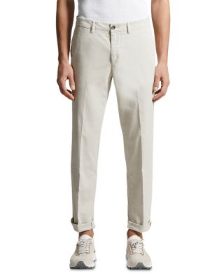 Peserico - Garment Dyed Trousers in Dunes Silver