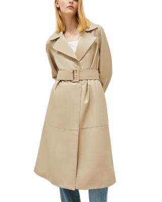 Marella - Baltico Leather Trench Coat