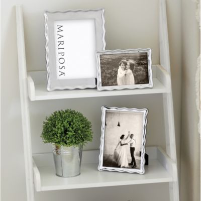 Wavy Engravable Picture Frame, 5&amp;quot; x 7&amp;quot;