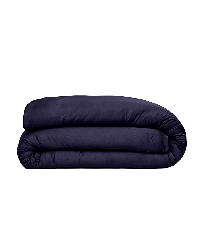 Ettitude Signature Sateen Duvet Cover, Queen In Ocean