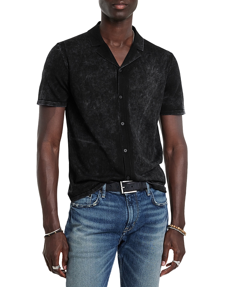 JOHN VARVATOS CARTER REGULAR FIT SHORT SLEEVE SHIRT