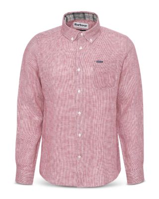 Linton Tailored Fit Long Sleeve Button Down Shirt