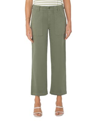 Liverpool Los Angeles - Wide Leg Cargo Pants