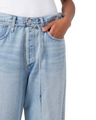 Emmi High Rise Wide Leg Jeans in Incline