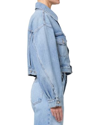 Palmer Cropped Denim Jacket