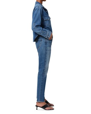 Blaine High Rise Straight Leg Jeans in Chaya