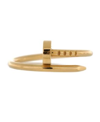 Pre-Owned Cartier - Small Juste un Clou Ring 18K Gold