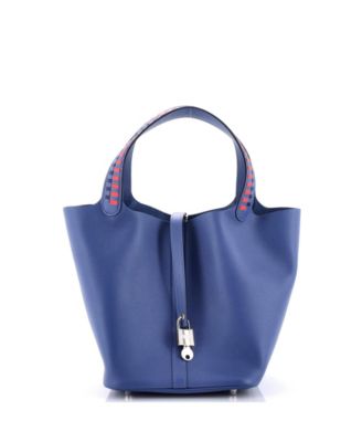 Pre-Owned HERMÈS - MM Picotin Lock Bag Tressage Epsom