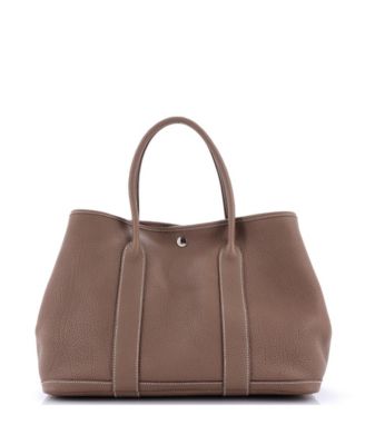Pre-Owned HERMÈS - 36 Garden Party Tote Leather