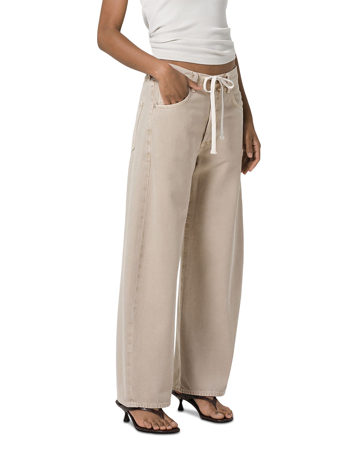 Citizens of Humanity Brynn Drawstring High Rise Jeans