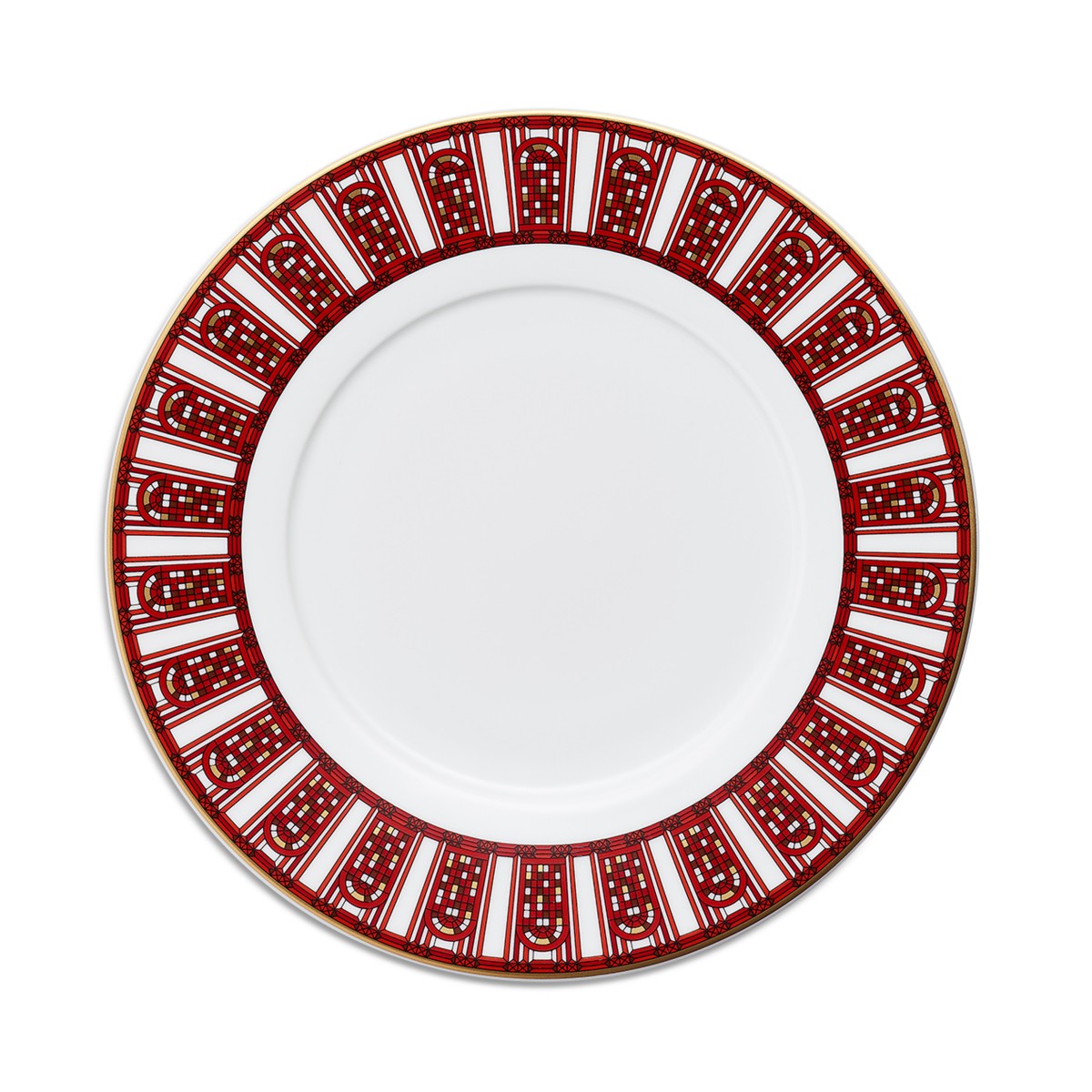 Baccarat Arcadia Dessert Plate, Set of 2 in Red