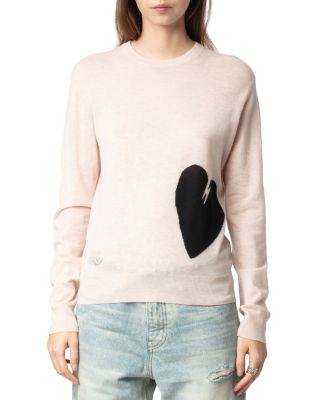 Zadig & Voltaire - Pravis Cashmere Heart Sweater