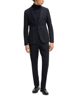 Boss Hanry Textured Jersey Slim Fit Unstructured Sport Coat
