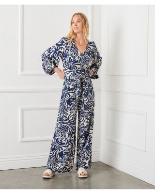 Blouson Sleeve Tie Front Top