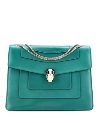 Pre-Owned Bvlgari - Serpenti Forever Shoulder Bag Leather
