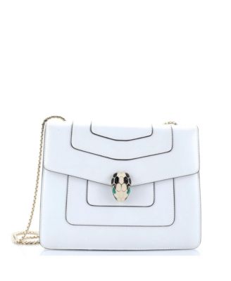 Pre-Owned Bvlgari - Serpenti Forever Square Shoulder Bag Leather