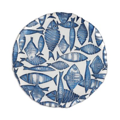 Isola Glass Round Platter