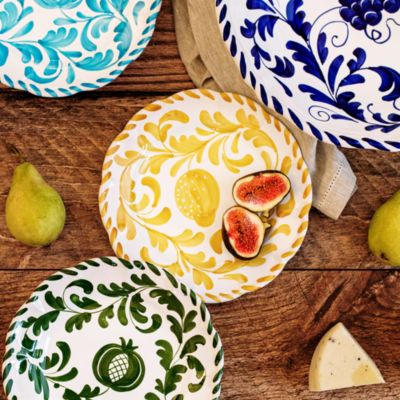 Arezzo Aqua Salad Plate