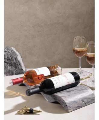 Georgia Brown Onyx Wine Bottle Holder