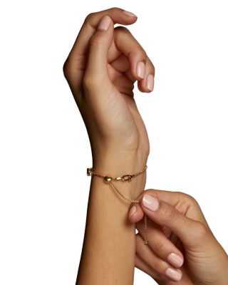 Luxor Trillion Cubic Zirconia Slider Bracelet