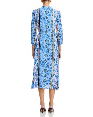 The Mila Twilight Striped Printed Dress