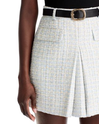 Tweed Mini Skirt