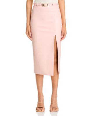 Kiva Faux Leather Skirt