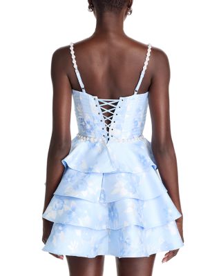 Luciana Embellished Mini Dress