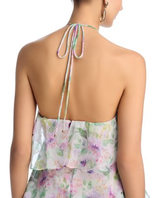 Mirabelle Tiered Halter Dress