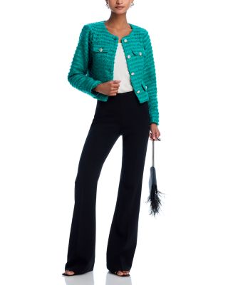 Flap Pocket Tweed Blazer - Exclusive