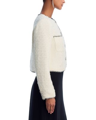 Tweed Whip Stitch Blazer - Exclusive